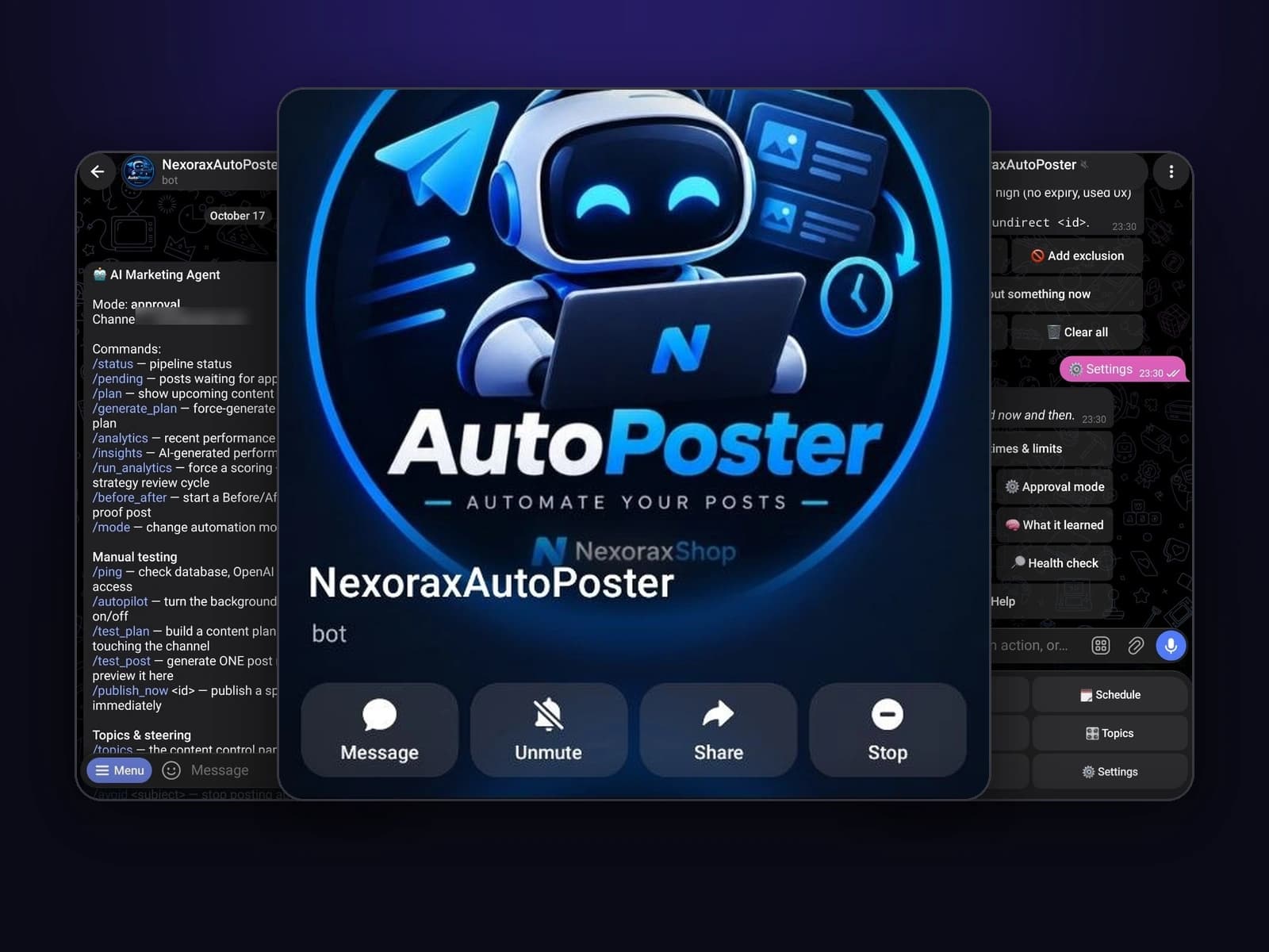 AutoPoster: ایجنت هوش مصنوعی تولید و انتشار محتوا — 1/6